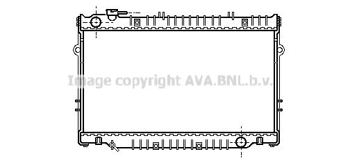 AVA QUALITY COOLING Radiaator,mootorijahutus TO2223